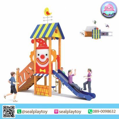 เครื่องเล่นสนามไม้ SP-PG-WK2210 by Sealplay