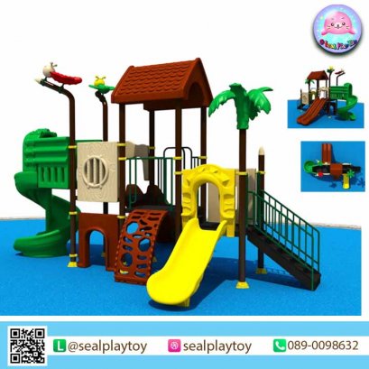 เครื่องเล่นสนาม A+ JUNGLE FORTRESS by Sealplay