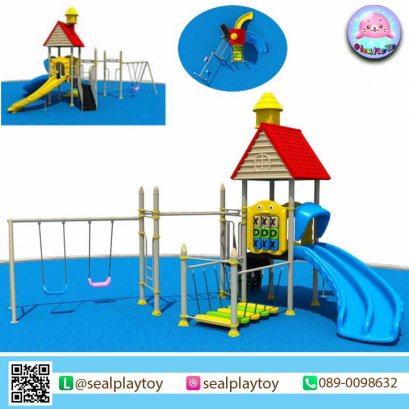 เครื่องเล่นสนาม A+ MULTI-TRAINING CENTER by Sealplay