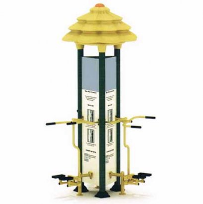 เครื่องออกกำลังกายก้าวย่ำปีนเขา 3สถานี by Sealplay