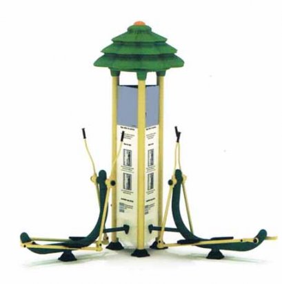 เครื่องออกกำลังกายจักรยานก้าวเดิน 3สถานี by Selaplay