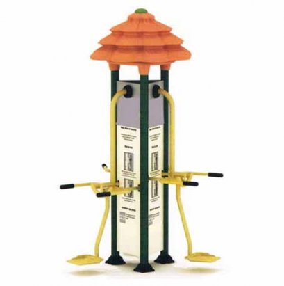 เครื่องออกกำลังกายลูกตุ้มแกว่งตัว 3สถานี by Selaplay