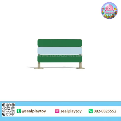 แผงกระโดดสุนัข 3 ขั้น อุปกรณ์ Dog Agility ผลิตจากโครงเหล็กกัลวาไนซ์และแผ่น PE สำหรับฝึกการกระโดด ความคล่องตัว และการประสานงานของสุนัข by Sealplay