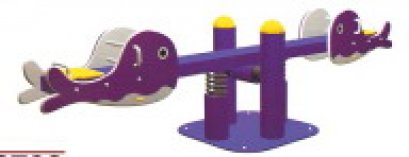 Sealplay ของเล่นสนาม ไม้กระดกสปริงปลาวาฬ