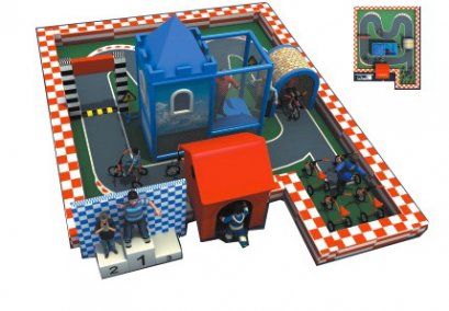 Sealplay ห้องบอล บ้านบอล-ชุดสนามแข่งรถสุดมันส์