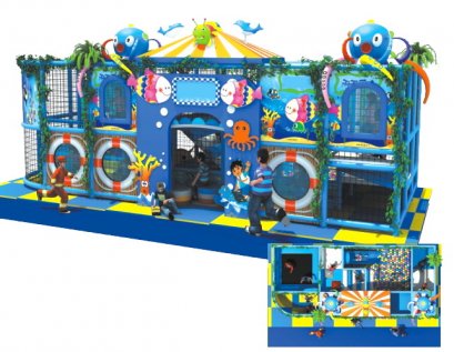 Sealplay ห้องบอล บ้านบอล-ชุดอควาเรียมแดนปลาหมึก