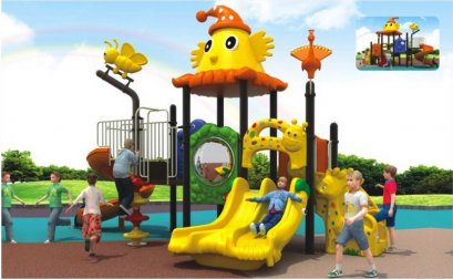 เครื่องเล่นสนาม B ชุดสไมล์ลี่ดอลสไลด์-เครื่องเล่นสนาม กระดานลื่น สไลเดอร์ by Sealplay