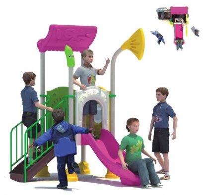 เครื่องเล่นสนาม B ชุดมินิแฟนซี-เครื่องเล่นสนาม กระดานลื่น สไลเดอร์ by Sealplay