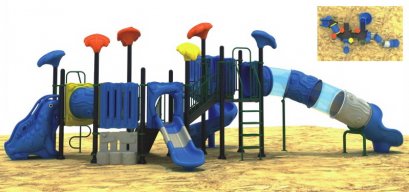 เครื่องเล่นสนาม A ชุดแอนิมอลซันไชน์-เครื่องเล่นสนาม กระดานลื่น สไลเดอร์ by Sealplay