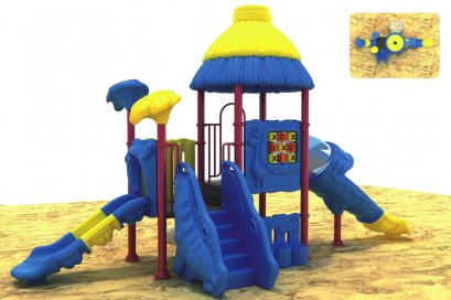 ANIMAL HUT SLIDE