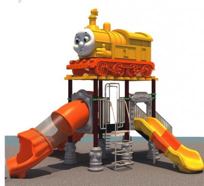 เครื่องเล่นสนาม A ชุดโทมัสสไลด์-เครื่องเล่นสนาม กระดานลื่น สไลเดอร์ by Sealplay