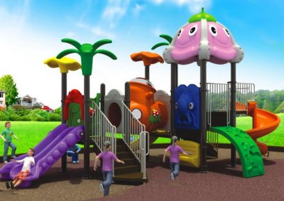 เครื่องเล่นสนาม A ชุดฟลาวเวอร์สมอลแลนด์-เครื่องเล่นสนาม กระดานลื่น สไลเดอร์ by Sealplay