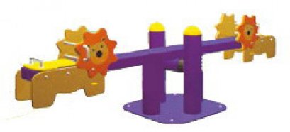 Sealplay ของเล่นสนาม ไม้กระดกสปริงสิงโต