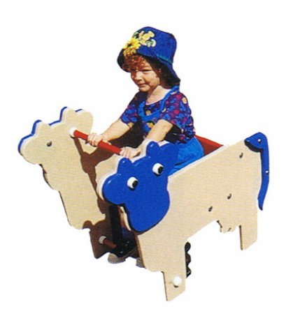 Sealplay ของเล่นสนาม โยกเยกสปริงลูกวัว