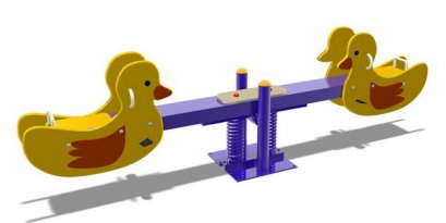 Sealplay ของเล่นสนาม ไม้กระดกสปริงลูกเป็ด