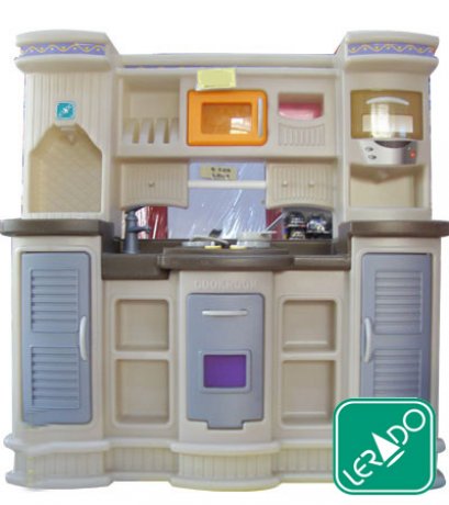 ของเล่นพลาสติก บทบาทสมมุติ ยี่ห้อ Lerado ชุดครัวสุดหรู สีคลาสสิค