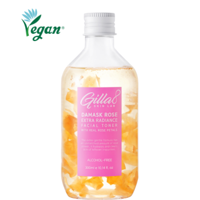 Gilla8 Damask Rose Extra Radiance Facial Toner 300 ml.