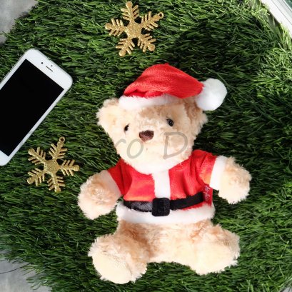 D159 ตุ๊กตาหมีคริตส์มาส