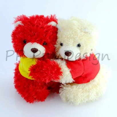 D88 ตุ๊กตาหมีคู่