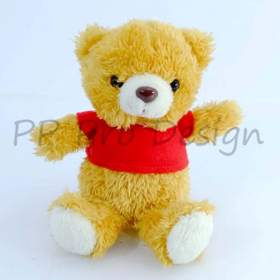 D76 พวงกุญแจตุ๊กตาหมี