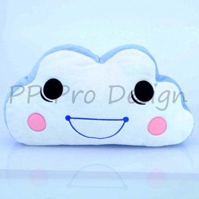 P17 หมอนผ้าห่มรูปก้อนเมฆ