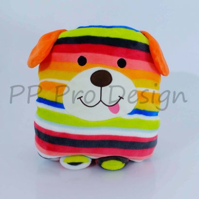 P61 หมอนมือสอดตุ๊กตาหมา