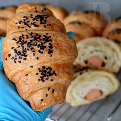 ครัวซองต์ไส้กรอกไก่