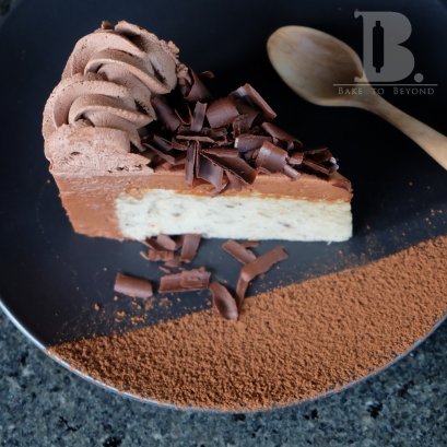 มูสเค้กกล้วยช็อคโกแลต