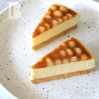 คาราเมลแมคคาดาเมียชีสเค้ก
