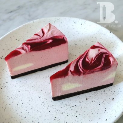 ราสเบอร์รี่สเวิร์ลชีสเค้ก