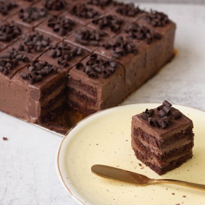 มินิเค้กช็อคโกแลตหน้านิ่ม