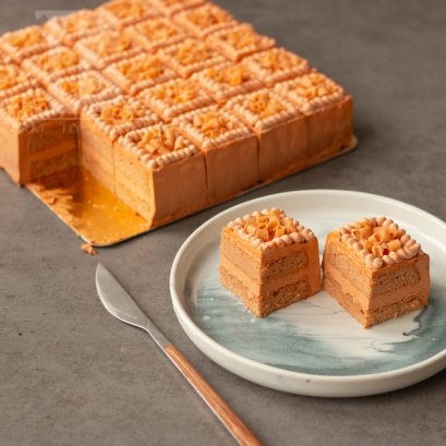 มินิเค้กมูสชาไทย