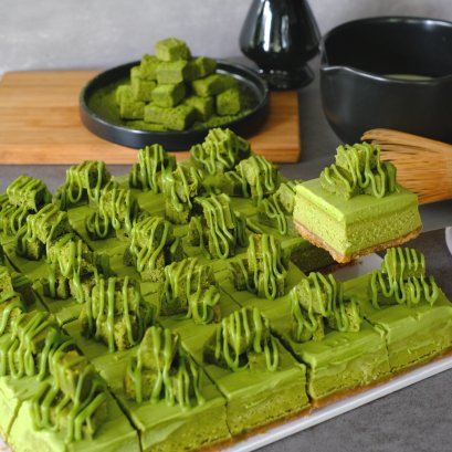 มินิชีสเค้กทริปเปิ้ลมัทฉะ