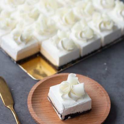 มินิไวท์ช็อคโกแลตชีสเค้ก