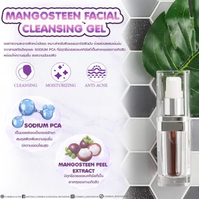 Mangosteen Facial Cleansing Gel