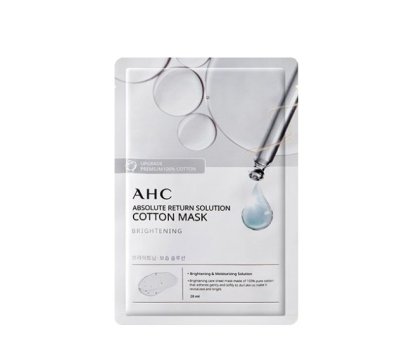 AHC Absolute Return Solution Cotton Mask (Brightening) 1ea