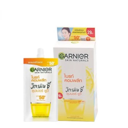GARNIER Bright Complete Super UV SPF50 7ml x 6 sachets