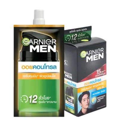 GARNIER MEN Turbo Light Oil Control Serum 7 ml x 6