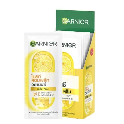GARNIER Bright Complete Vitamin C Serum SPF30 Cream 7ml x 6