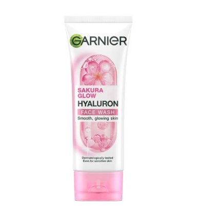 GARNIER Sakura Glow Hyaluron Face Wash 100ml