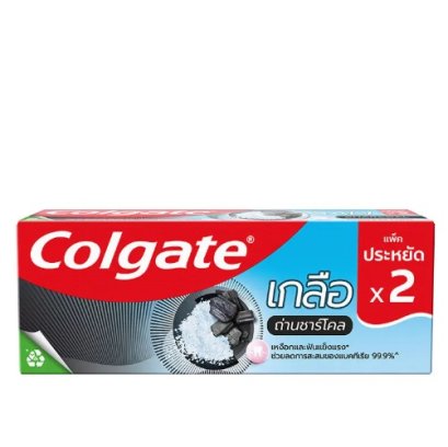 COLGATE Toothpaste Salt Charcoal 150g x 2