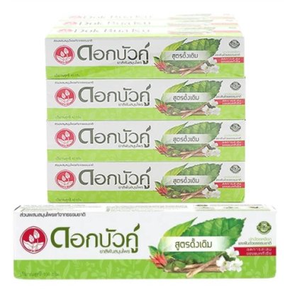 Twin Lotus Herbal Toothpaste Original 40g x 12