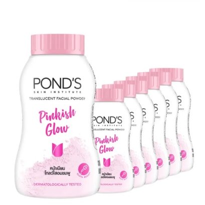 POND&#039;S Translucent Facial Powder Pinkish Glow 45g x 6