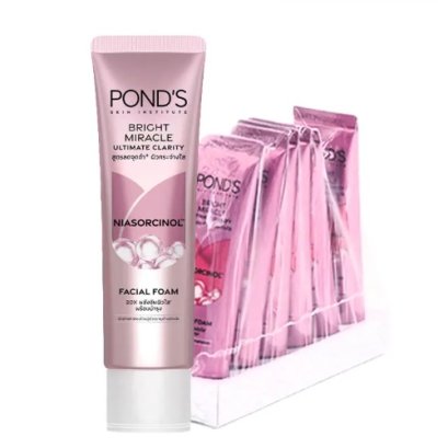 POND&#039;S Bright Miracle Ultimate Clarity Niasorcinol Facial Foam 15g x 6