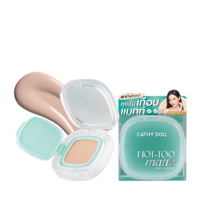 Cathy Doll Not-Too Matte Slide Cushion SPF50+ PA++++ 12g.