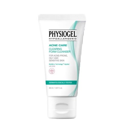 PHYSIOGEL Acne Care Clearing Foam Cleanser 30 ml