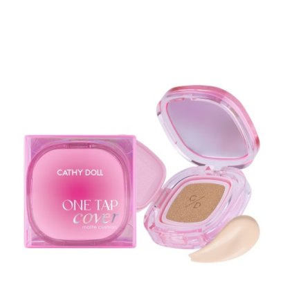 Cathy Doll One Tap Cover Matte Cushion SPF50+ PA++++ 12g