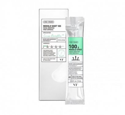 [DAISO] VT Reedle Shot 100 Facial Boosting First Ampoule 2mlx6ea