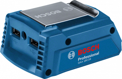 BOSCH GAA 18V-24 อะแดปเตอร์แบตเตอรี่ USB-A