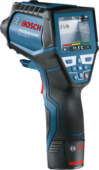 BOSCH GIS 1000 C เครื่องวัดอุณหภูมิ 1000°C จอ 4 สี